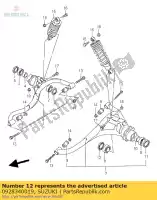 0928340019, Suzuki, guarnizione, polvere 40x58 suzuki lt f 250 300 2000 2001, Nuovo