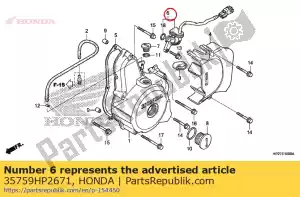Honda 35759HP2671 contattare assy., cambiare swi - Il fondo
