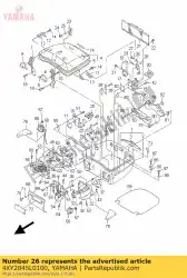 Here you can order the stopper, open from Yamaha, with part number 4XY2845L0100: