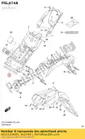 6315123K00, Suzuki, cushion,rear fender front suzuki gsxr150rfx gsxr150rf gsxs125mlx gsxs125ml gsxr125xa gsxs125xa gsxr125a 150 125 , New