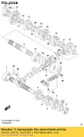 2422112K10, Suzuki, gear,2nd drive suzuki gsxr150rfx gsxr150rf gsxs125mlx gsxs125ml gsxr125xa gsxs125xa gsxr125a 150 125 , New