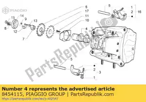 Piaggio Group 8454115 nokkenas - Onderkant