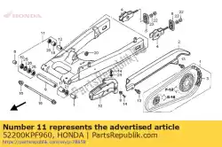 Tutaj możesz zamówić zestaw wahaczy od Honda , z numerem części 52200KPF960: