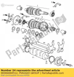 Here you can order the screw from Piaggio Group, with part number 00000004512: