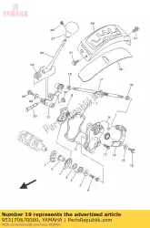 Aquí puede pedir tuerca (jn5) de Yamaha , con el número de pieza 953170670000: