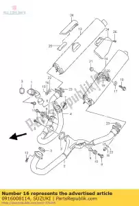 suzuki 0916008114 máquina de lavar - Lado inferior