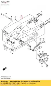 suzuki 6100049H20 swgarm assy, ??rea - Dół