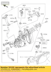 Tutaj możesz zamówić rura paliwowa kx450e9f od Kawasaki , z numerem części 321550112: