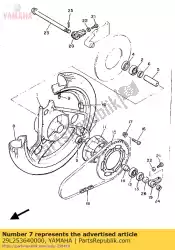 Qui puoi ordinare ammortizzatore da Yamaha , con numero parte 29L253640000: