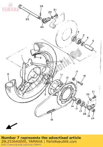 yamaha 29L253640000 ammortizzatore - Il fondo