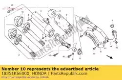 Tutaj możesz zamówić t? Umik comp rr od Honda , z numerem części 18351KSE000: