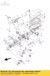 Qui puoi ordinare elettrovalvola taglia carburante da Yamaha , con numero parte 2S51410H0000: