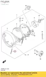 Here you can order the screw,adjusting from Suzuki, with part number 3515138A00: