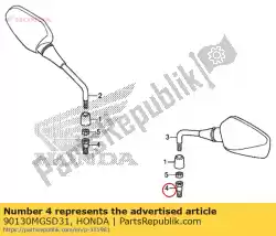 Qui puoi ordinare bullone, adattatore, 10mm da Honda , con numero parte 90130MGSD31: