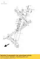 5131117H10, Suzuki, bracket,upper suzuki gsx 650 2008 2009 2010 2011 2012, New