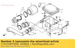 Aqui você pode pedir o nenhuma descrição disponível no momento em Honda , com o número da peça 17211HM7000: