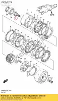 2142110G00, Suzuki, eje, embrague suzuki  an 650 2005 2006 2007 2008 2009 2010 2011 2012 2014 2015 2016 2018, Nuevo