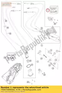 ktm 75007089000 kit di guarnizioni - Il fondo