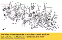 22810KA3710, Honda, levantador, embreagem honda cr  r cr125r 125 , Novo