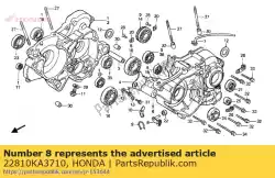 Qui puoi ordinare sollevatore, frizione da Honda , con numero parte 22810KA3710: