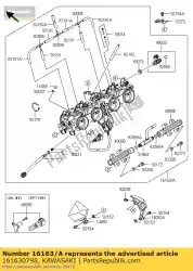 Aquí puede pedir acelerador de Kawasaki , con el número de pieza 161630798: