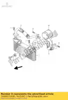 1646021H00, Suzuki, comp. mangueira, óleo c suzuki gsx r 1000 2007 2008, Novo