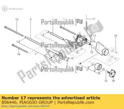 Here you can order the spring from Piaggio Group, with part number 856446: