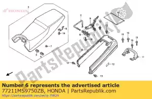 honda 77211MS9750ZB geen beschrijving beschikbaar op dit moment - Onderkant