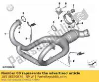 18518559876, BMW, bracket, exhaust manifold bmw   2016 2017 2018 2019 2020 2021, New