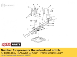 Aprilia AP8106385, Pompe essence, OEM: Aprilia AP8106385