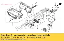 lens, licentie van Honda, met onderdeel nummer 33722MAZ000, bestel je hier online: