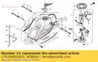 17620MEG003, Honda, bouchon comp., remplissage de carburant (honda lock) honda crf vt 250 750 2004 2005 2006 2007 2008 2009 2010 2011 2012 2013 2014 2015, Nouveau