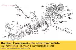 Ici, vous pouvez commander le aucune description disponible pour le moment auprès de Honda , avec le numéro de pièce 35170KPH651: