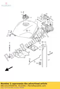 Suzuki 6811015H00EYA zestaw ta?m, paliwo t - Dół