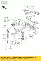 430150056, Kawasaki, cilindro-conjunto-mestre, rr zx1400 kawasaki zzr 1400 2006 2007 2008 2009 2010 2011 2012, Novo