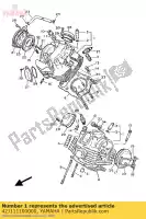 42J111100000, Yamaha, nuovo n. 42j-y1111-00 yamaha xv virago 1000, Nuovo