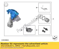 34218382871, BMW, mounting parts set bmw  750 850 900 1000 2018 2019 2020 2021, New