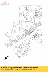 Aquí puede pedir pinza de montaje (derecha de Yamaha , con el número de pieza 4C9F580U1400: