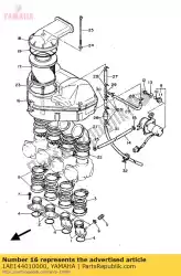 Here you can order the air cleaner case assy from Yamaha, with part number 1AE144010000: