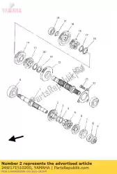 Tutaj możesz zamówić ko? O z? Bate, 5. Z? Bnik od Yamaha , z numerem części 24W171510200: