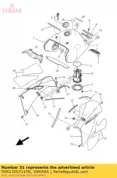 Ici, vous pouvez commander le pompe à carburant comp. Auprès de Yamaha , avec le numéro de pièce 5VK139071100: