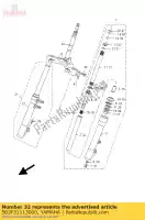 5B2F31113000, Yamaha, za?lepka ?ruby yamaha vp 250 2015, Nowy