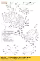 5853000054423, KTM, cofano motore cpl.w.tran.bear.03 ktm rallye 660 2003, Nuovo