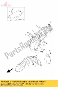 yamaha 1C3215115100 pára-choque frente - Lado inferior