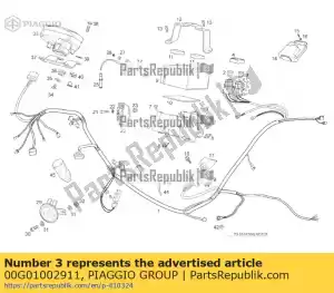 Piaggio Group 00G01002911 samensmelten - Onderkant