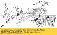 31500MKEA61, Honda, batterie (hy85s) (alimentation électrique) honda  250 450 2018 2019 2020, Nouveau