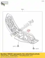 550201893, Kawasaki, protection, moteur, lwr kx450hgf kawasaki  kx 250 450 2016 2017 2018 2019 2020 2021, Nouveau