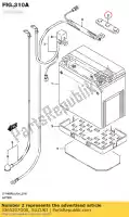 3365207G00, Suzuki, beschermer, batte suzuki  lt a lt f lt z 250 400 500 700 750 2003 2004 2005 2006 2007 2008 2009 2010 2011 2012 2014 2015 2016 2017 2018 2019, Nieuw