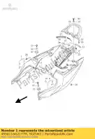 4550116G21Y7H, Suzuki, pokrycie, ogon siedzenia suzuki sv  s s2 u2 sv1000ns 1000 , Nowy