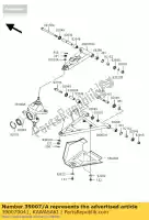 390070041, Kawasaki, Arm-susp, fr, lwr, rh kawasaki kvf750 4x4 750 , Nieuw